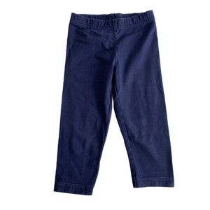 Carter’s Girls Navy Blue Cotton Stretch Leggings
